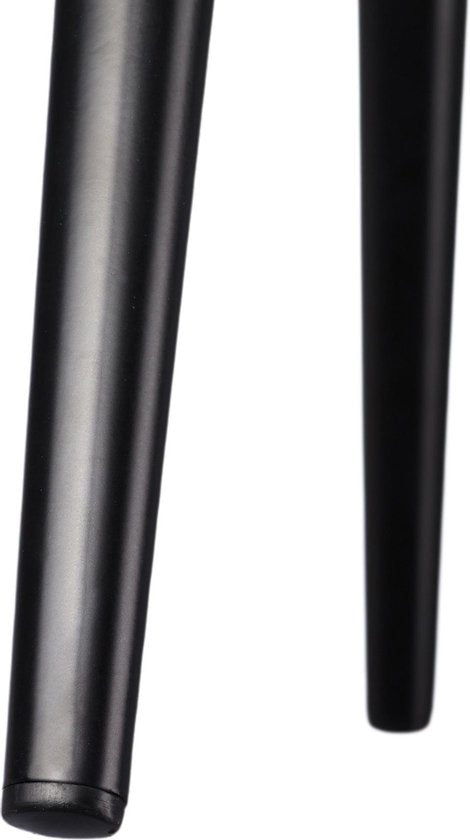 tectake - Stuhl - Esszimmerstuhl - Marilyn Samtoptik schwarz - 403663