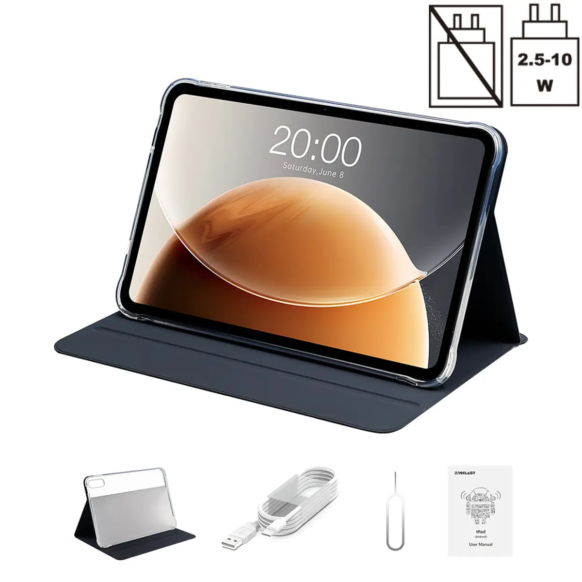 Teclast T65 Tablet: 13,4-Zoll-Display mit 120 Hz – Android 16 – 2,2-GHz-Octa-Core-Prozessor – 20 GB RAM (8 + 12 GB virtuell) + 128 GB