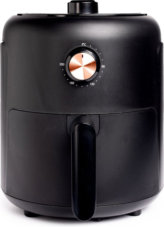 Nexxt Mini Airfryer mit 8 Garprogrammen - 2,6-Liter-Heißluftfritteuse zum Backen, Grillen, Braten - Timer und automatische Abschaltung - 1000W