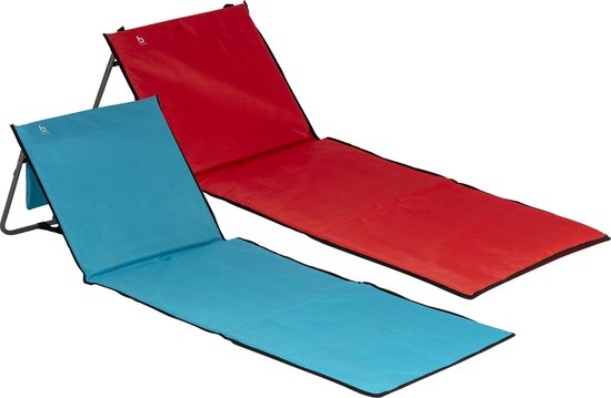 Bo-Camp - Strandmatte/Strandstuhl - Lota - Rot