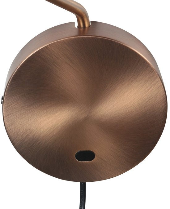 Steinhauer Exclusive – Wandleuchte – Soleil2 – Bronze – Kunststoff mit Metall – Nachttischlampe – LED – 4387BR