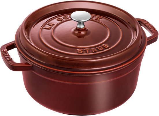 Staub-Bratpfanne – rund – 24 cm – Grenadine