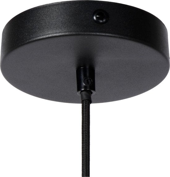 Lucide JOVA – Hängeleuchte – Ø 10 cm – 1xE27 – Schwarz