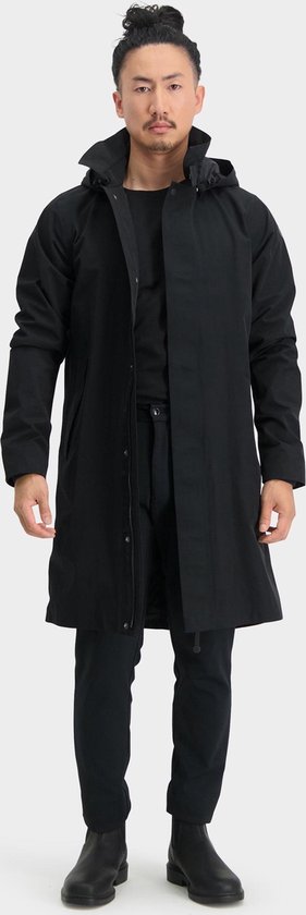 AGU Mac Regenmantel Urban Outdoor Herren - Schwarz - Größe L