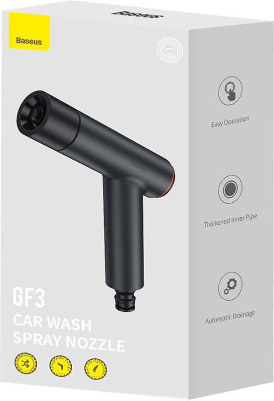 Sprühkopf für den Baseus GF3-Gartenschlauch (schwarz)