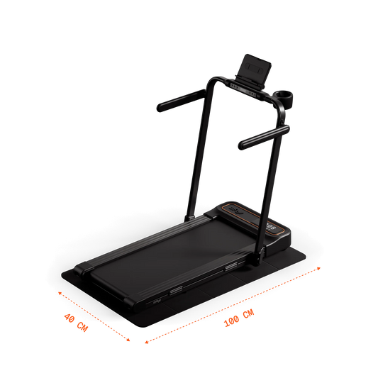 Moov Walk – Kompaktes Laufband für zu Hause mit Bluetooth und 12 Trainingsprogrammen