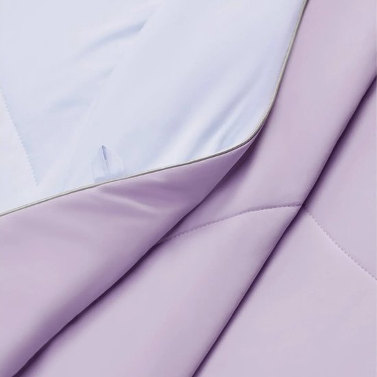 Cloudpillo Kühldecke – Kühldecke 200 x 200 cm – Soft Lilac – Beidseitig kühlend – Sommerbettdecke ohne Bezug – Immer kühl schlafen