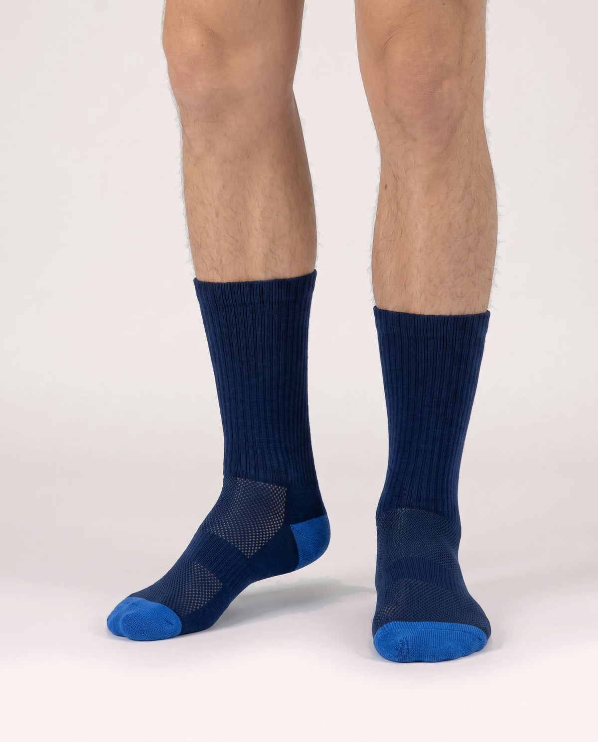 Fibershirts Anti-Schweiß-Socken – Lang – Marineblau