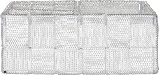 Wenko Organizer Adria 17 × 26 × 6,5 cm, Polypropylen, weiß