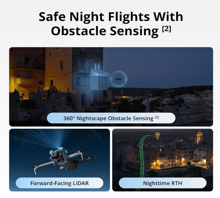 DJI Mini 5 Pro Fly More Combo Plus – Grau – mit DJI RC 2, 1-Zoll-CMOS, 4K-Kamera