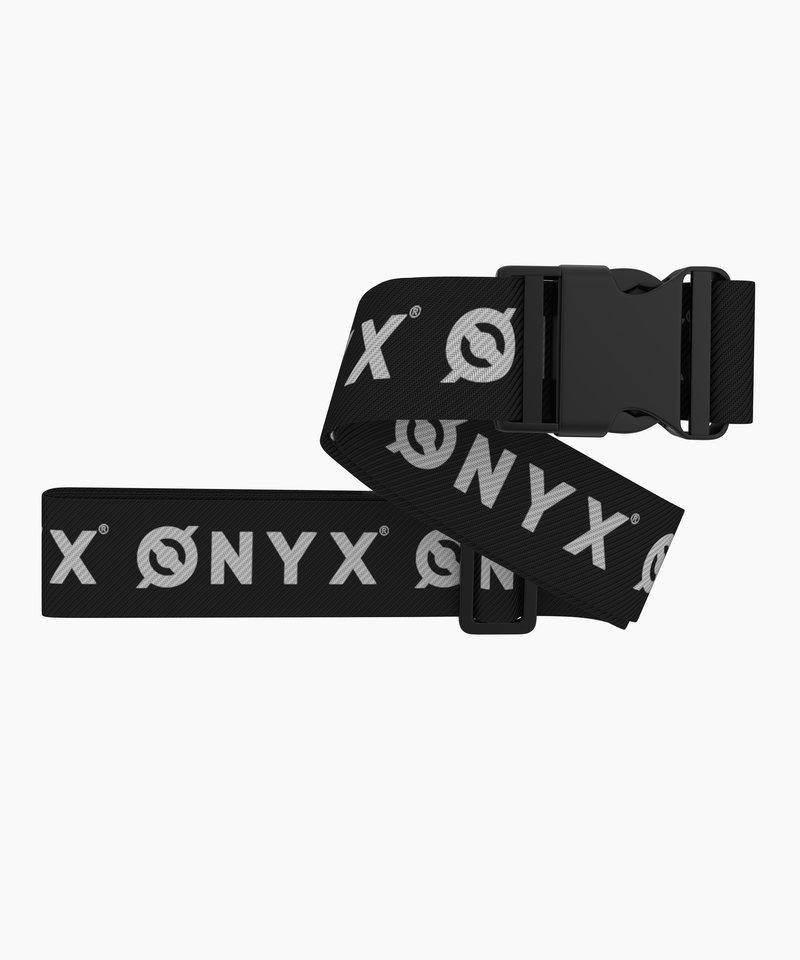 Onyx Koffergurt – Schwarz – Verstellbar