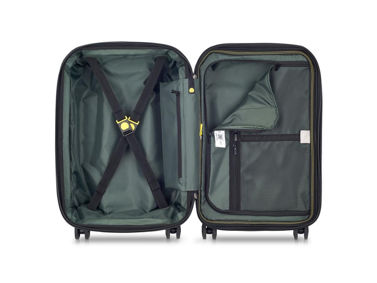 Delsey Rempart Trolley-Set – 2-teilig – 55 cm und 80 cm – Anthrazit
