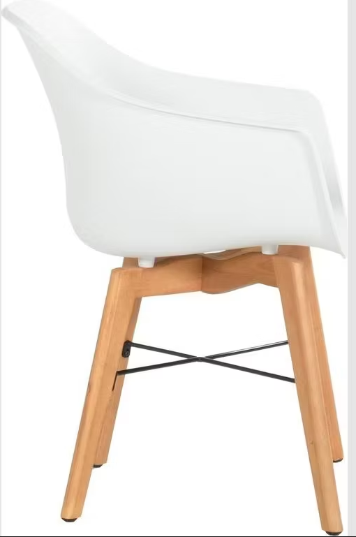 Hartman Iris Chair - 2x - Curved Technology - Naturweiß