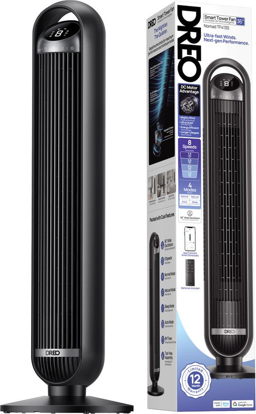Dreo DR-HTF013S Ventilator Schwarz