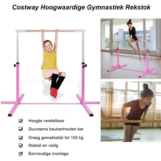 Coast-Turnständer für Kinder – höhenverstellbar – dreieckige Konstruktion – rosa