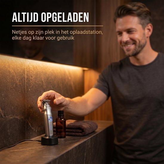 Haarschneidemaschine für Männer – Trimmer-Set für Kopf und Bart – Barttrimmer und Haarschneidemaschine – USB-C