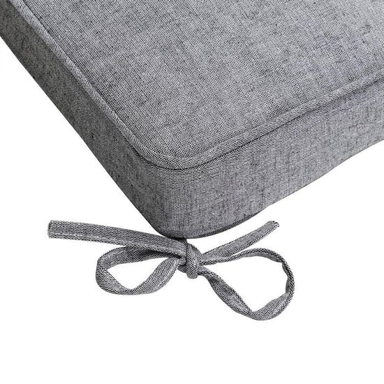 Detex Garten Kissen Lounger Atmungsaktive Kissen - Grau melange