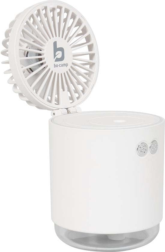 Bo-Camp – Ventilator – Mit Luftbefeuchter – Wiederaufladbar