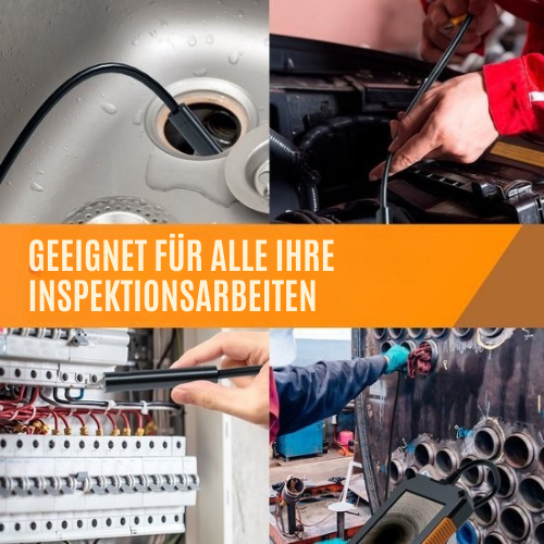 Strex - Inspektionskamera/ Endoskop - 10m Kabel - wasserdicht - LED-Beleuchtung - Schwarz