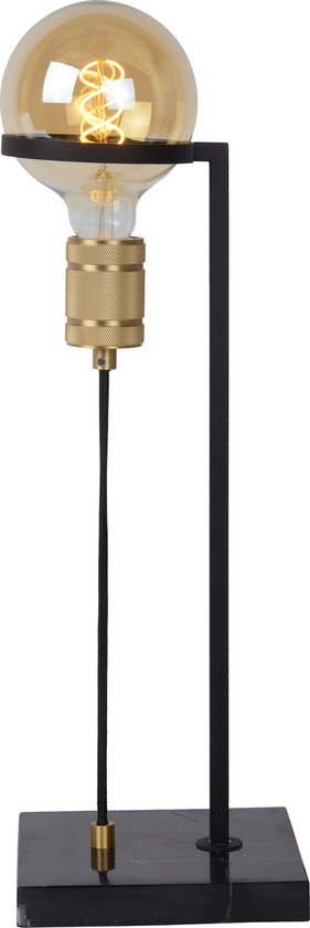 Lucide OTTELIEN – Tischlampe – 1xE27 – Schwarz