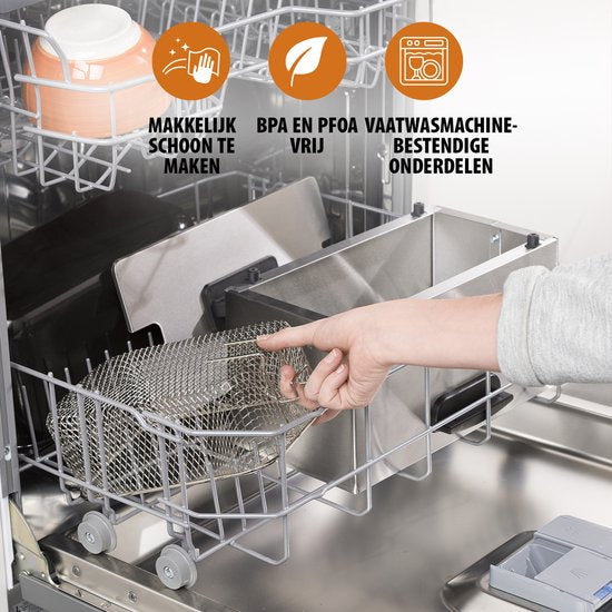Tristar Fritteuse 3 Liter – FR-6946 – 2000 W – Kaltzone – Edelstahl