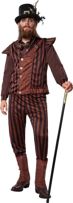 dressforfun - Steampunk Gentleman XXL - Faschingskostüm Halloween Kostüm Faschingskostüm Faschingskostüm Partykleidung - 302344