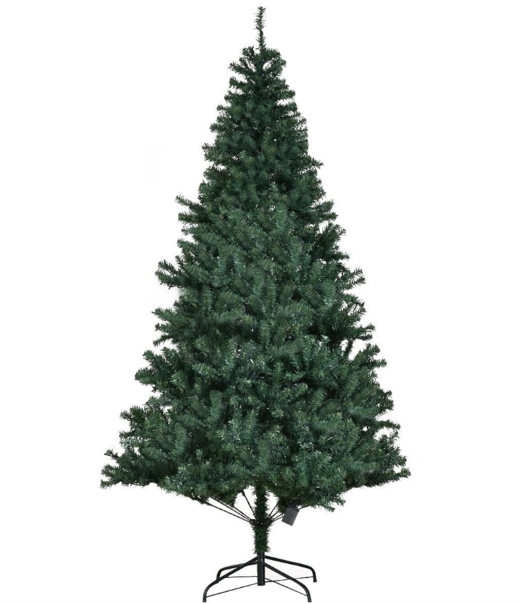 Coast Künstlicher Weihnachtsbaum mit LED-Lichtern - 210 cm - Grün - Ø 115 cm