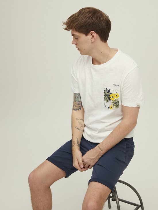 JACK&JONES – JWHFRED – Bermudashorts für Herren – Marineblau – Größe M