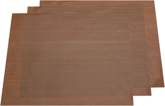 Wartmann Lebensmitteltrockner-Einlegeblätter – 3 Stück – 30 × 35 cm – Wiederverwendbare Trocknungsblätter – BPA-frei – Antihaftbeschichtet – Für den Backofen – Trockenofen