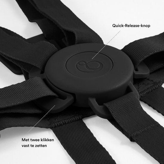 Stokke Tripp Trapp Sicherheitsgurt Schwarz 2