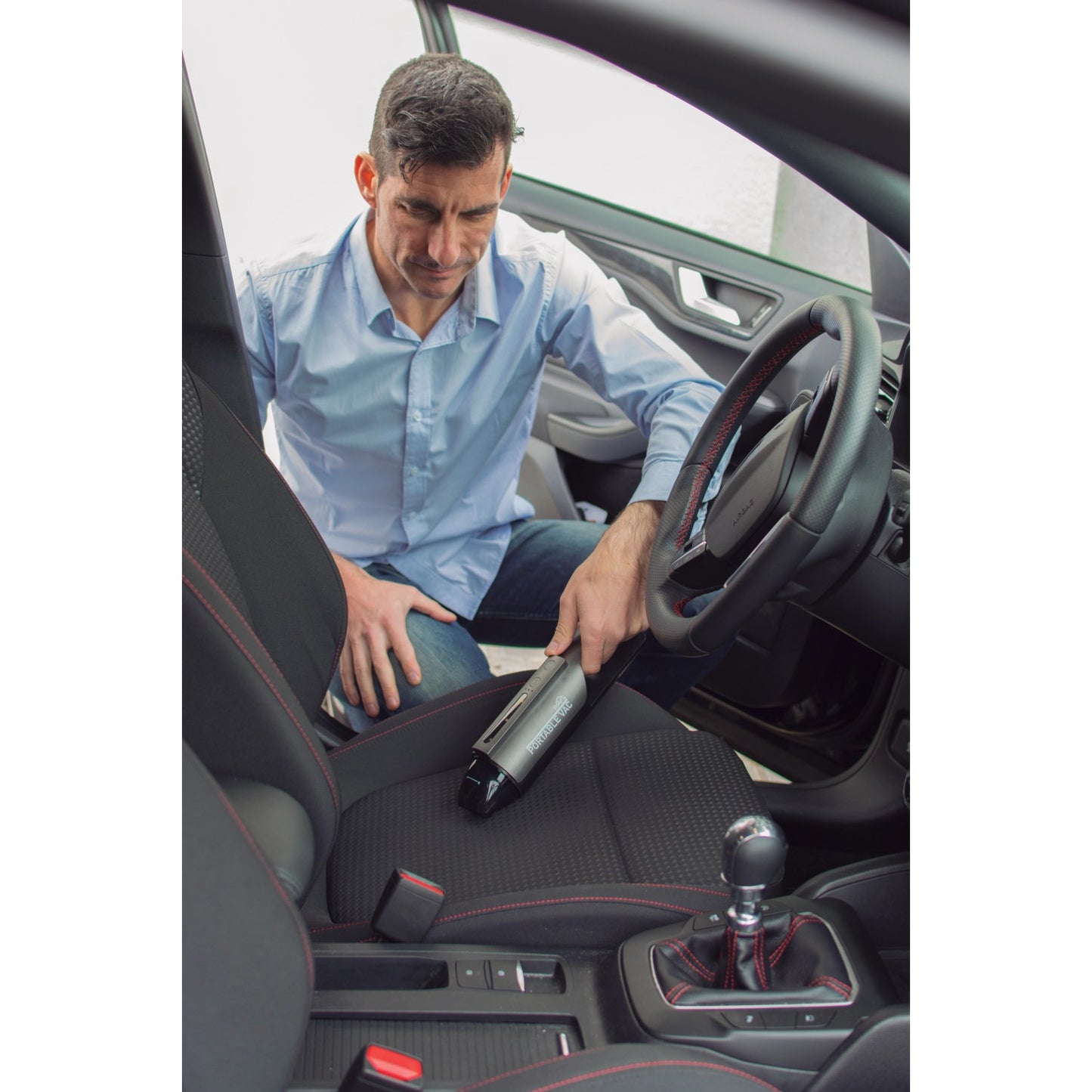 Starlyf - Tragbarer Staubsauger - Tragbare Handpumpe - Schwarz