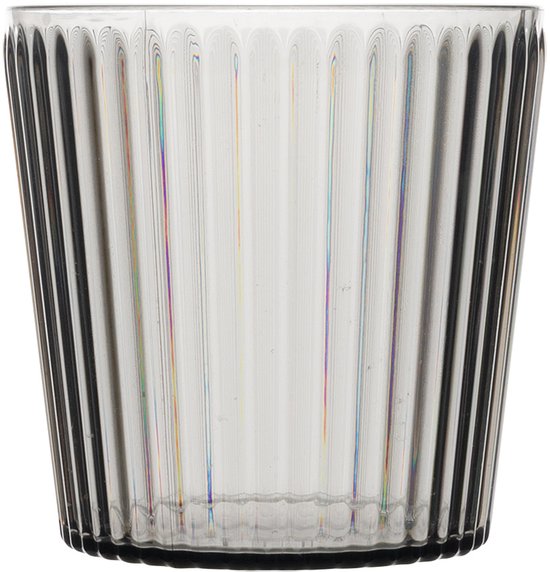 Bo-Camp – Wasserglas – Nomad – RPET – Grau – 400 ml – 4 Stück