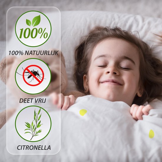 Levanda - 200 Anti-Mücken-Aufkleber – DEET-frei, mit Citronella – Kindersicher & ideal für Outdoor-Aktivitäten