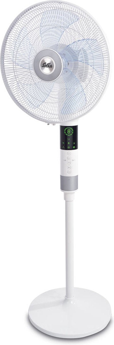 Solis Breeze 360Â° Standventilator 7582 - Standventilator mit Fernbedienung - Timerfunktion - 140 cm hoch - Weiß