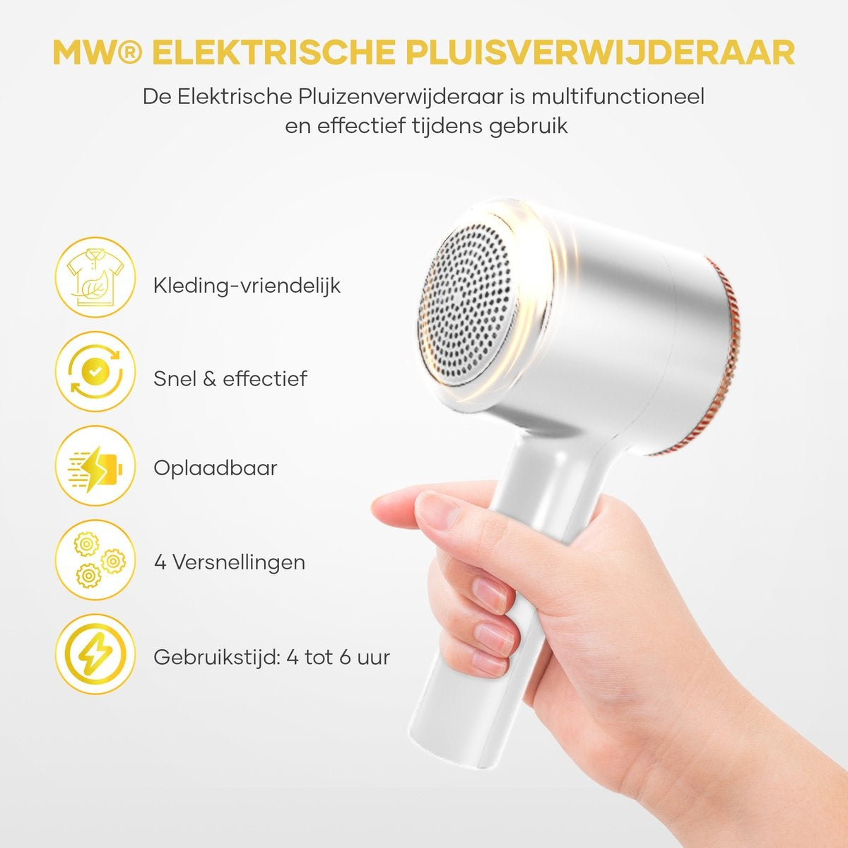 MWÂ® - Fusselentferner - Fusselentferner elektrisch - Fusselknipser