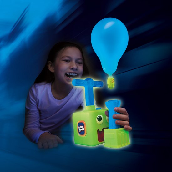Mediashop Balloon Zoom – Ballon-Auto-Spielzeug für Kinder ab 3 Jahren – inklusive Auto- und Raketenmodus – leuchtet im Dunkeln