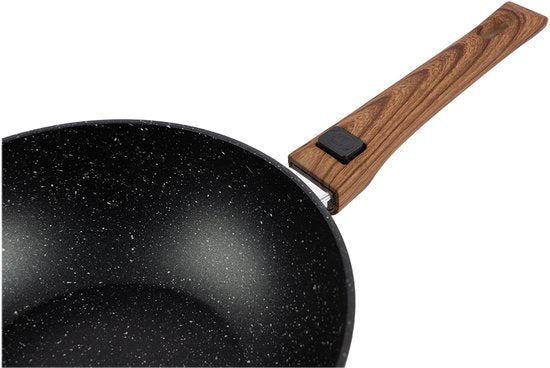 Gimex – Wokpfanne – Induktion – Abnehmbarer Griff – Ø 26 cm