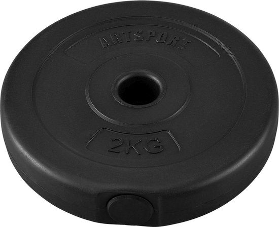 Hantelset / Kurzhanteln 40 kg - 2-teilig - Sandgefüllt - Halterung mit Star Clips