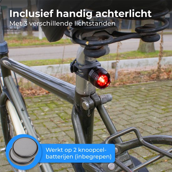 Nuvance - Fahrradbeleuchtung 6 Positionen