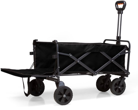 Mr Fold Electric Wagon - XL - Faltbar - 100KG Ladekapazität - 255L - Schwarz