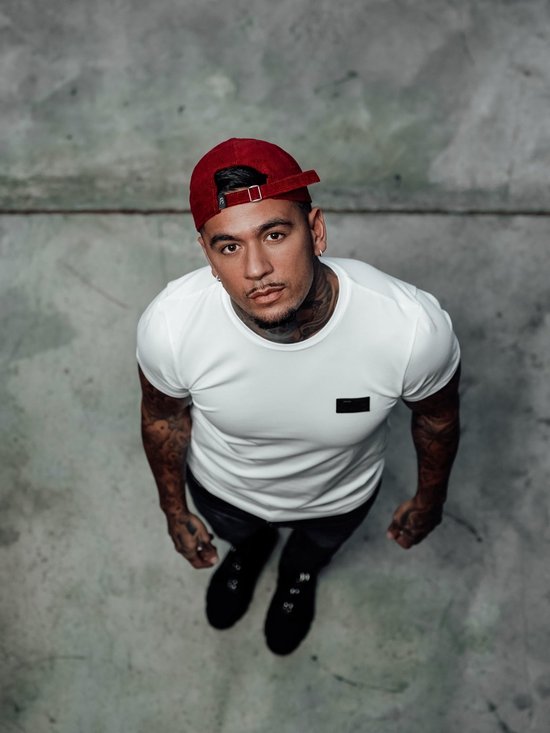 AB Lifestyle - T-Shirt - Platinum Tee | Hellweiß - Herren - Größe: XS