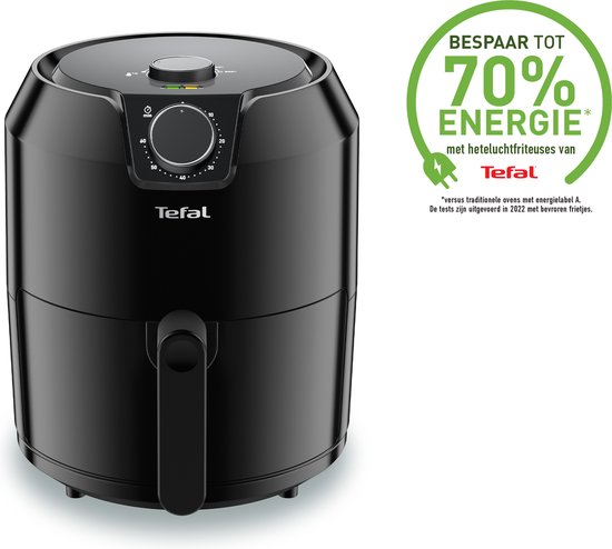 Tefal Easy Fry Classic EY2018 Fritteuse Unique 4,2 L Autonom 1500 W Heißluftfritteuse Schwarz
