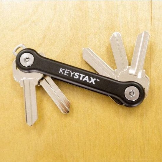 Keystax Compact Schlüsselanhänger 2-8 Schlüssel - rot