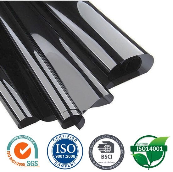 Homewell Autofensterfolie HR++ 75x300 - Tönungsfolie | Sonnenschutzfolie Auto - Verdunkelung 20%