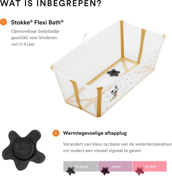 Stokke Flexi Bath – Mickey Celebration Babybadewanne