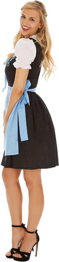 dressforfun – Dirndl-Kostüm für Damen „Oktoberfest Madl“, Modell 1 L – Kostüme, Halloween, Verkleidung, Partykleidung, Karnevalskleidung, Karneval, Festkleidung, Partykleidung – 301072