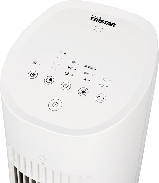 Tristar AT-5479 – Luftkühler – Aircooler – 3 Liter – 3 Geschwindigkeitsstufen – Timer-Funktion – Schwenkbar – Leise & kompakt – Weiß