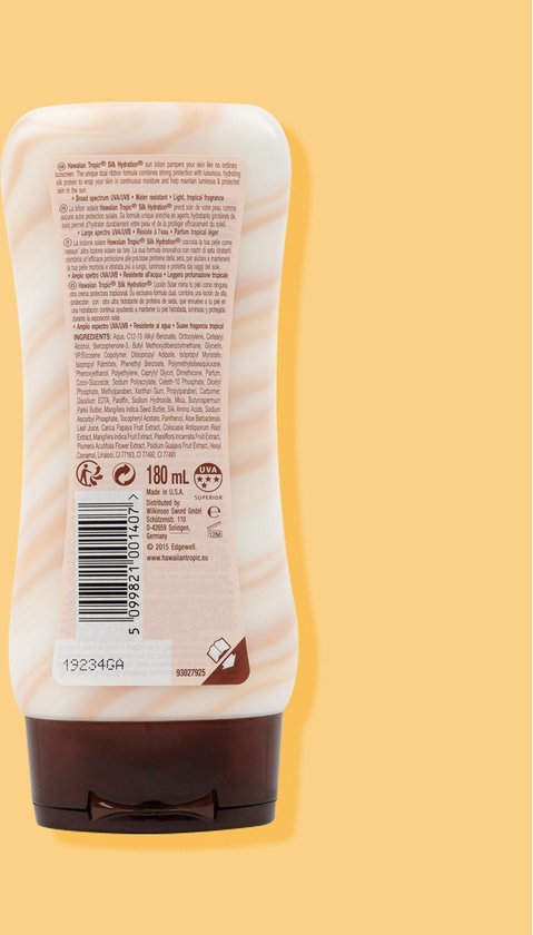 Sonnenschutzlotion Silk Hawaiian Tropic - SFP 15