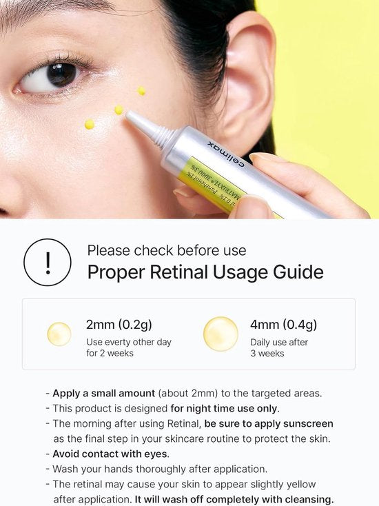 Celimax - THE -A Retinol Shot Tightening Booster 15ml Retinol B5 - Koreanische Hautpflege