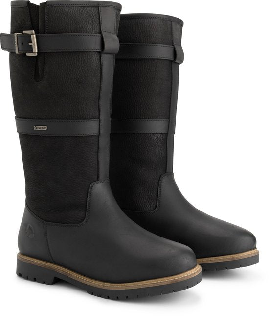 Travelin' Gronvik Damen – Outdoor-Stiefel – Mit Wolle gefüttert – Schwarz